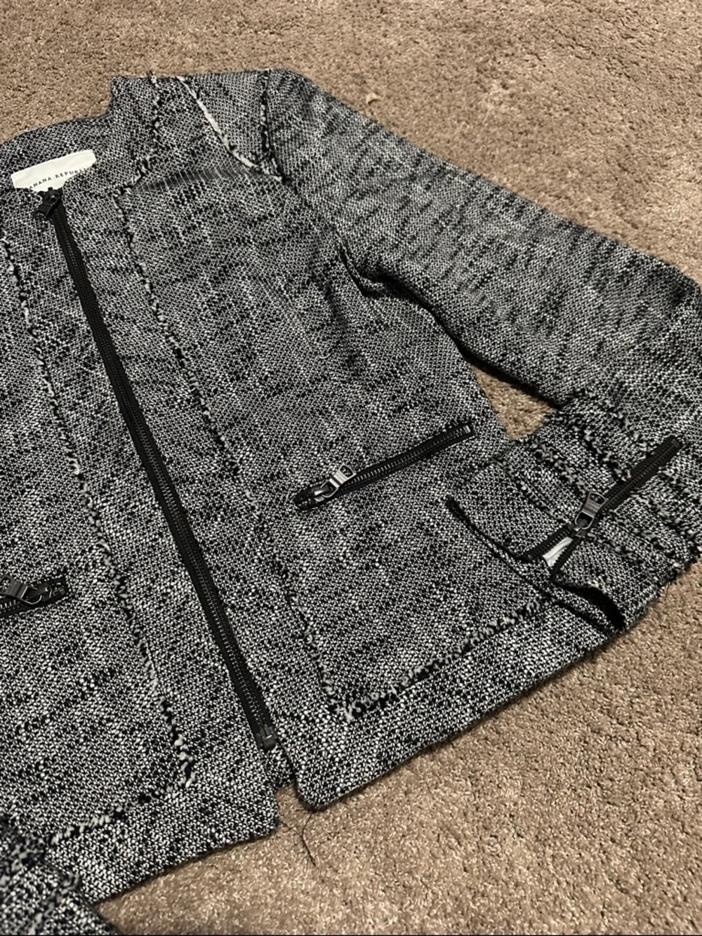 Banana Republic Woven Zip-Front Jacket